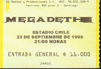 Megadeth '98